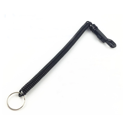 Les taqueurs noirs ont lové Lanyard Tethers With principal POM Plastic Snap Hook